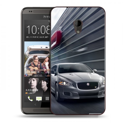 Дизайнерский пластиковый чехол для HTC Desire 700 Jaguar