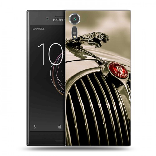 Дизайнерский пластиковый чехол для Sony Xperia XZs Jaguar