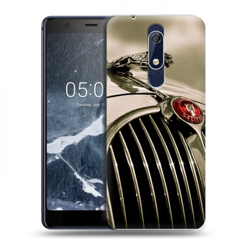 Дизайнерский пластиковый чехол для Nokia 5.1 Jaguar