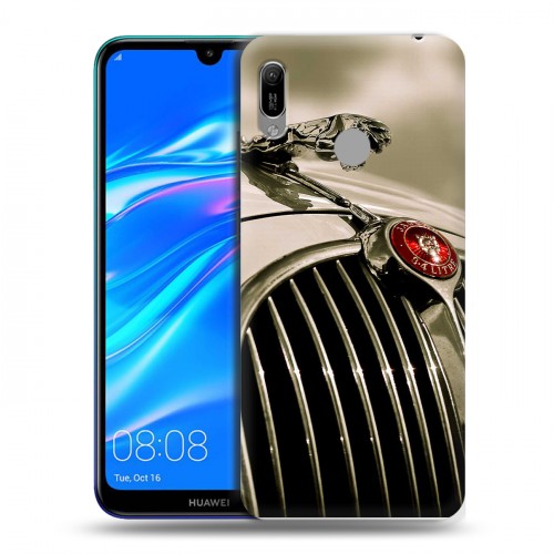 Дизайнерский пластиковый чехол для Huawei Y6 (2019) Jaguar