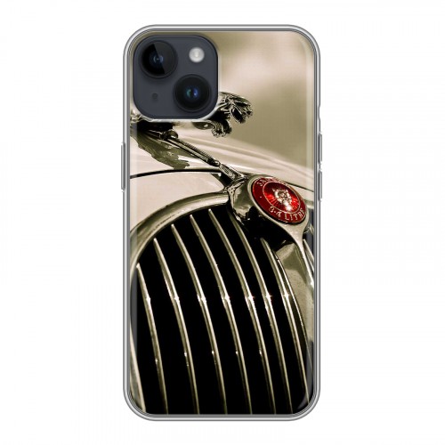 Дизайнерский пластиковый чехол для Iphone 14 Jaguar