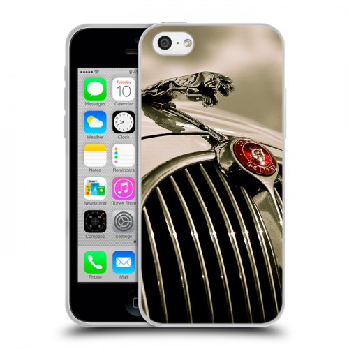 Дизайнерский пластиковый чехол для Iphone 5c Jaguar