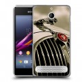 Дизайнерский силиконовый чехол для Sony Xperia E1 Jaguar