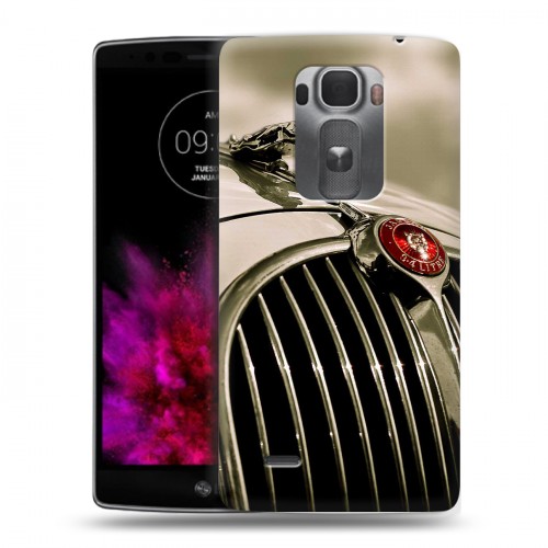 Дизайнерский пластиковый чехол для LG G Flex 2 Jaguar