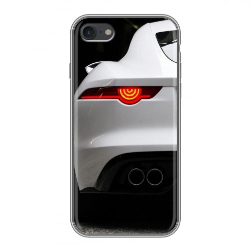 Дизайнерский силиконовый чехол для Iphone 7 Jaguar