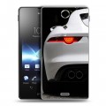 Дизайнерский пластиковый чехол для Sony Xperia TX Jaguar