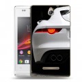 Дизайнерский пластиковый чехол для Sony Xperia E Jaguar