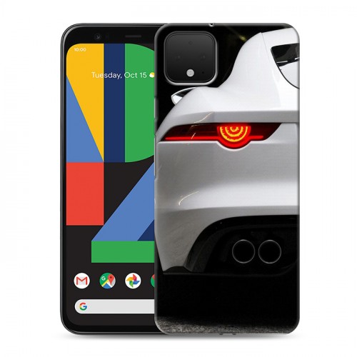 Дизайнерский пластиковый чехол для Google Pixel 4 Jaguar