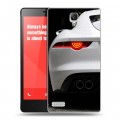 Дизайнерский силиконовый чехол для Xiaomi RedMi Note Jaguar