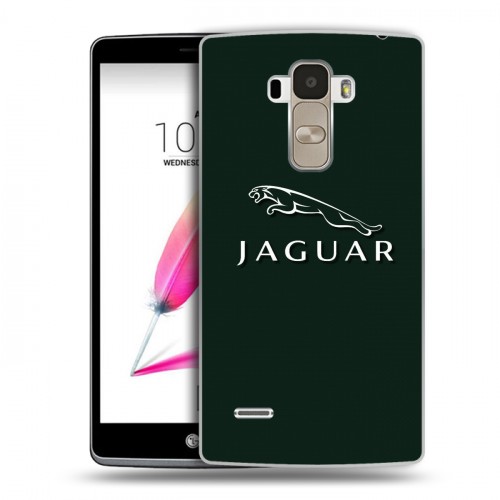 Дизайнерский пластиковый чехол для LG G4 Stylus Jaguar