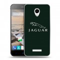 Дизайнерский силиконовый чехол для Micromax Canvas Spark Jaguar