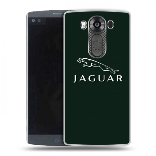 Дизайнерский пластиковый чехол для LG V10 Jaguar