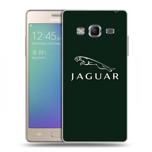 Дизайнерский пластиковый чехол для Samsung Z3 Jaguar