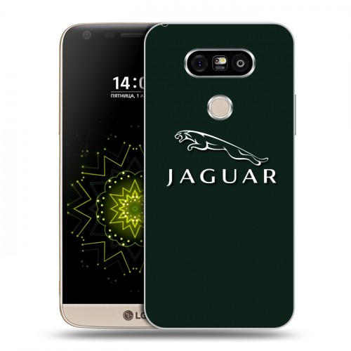 Дизайнерский пластиковый чехол для LG G5 Jaguar