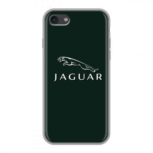 Дизайнерский силиконовый чехол для Iphone 7 Jaguar