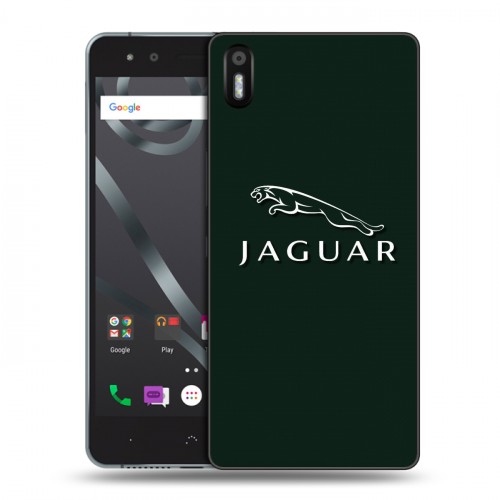 Дизайнерский пластиковый чехол для BQ Aquaris X5 Jaguar