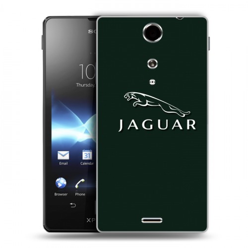 Дизайнерский пластиковый чехол для Sony Xperia TX Jaguar