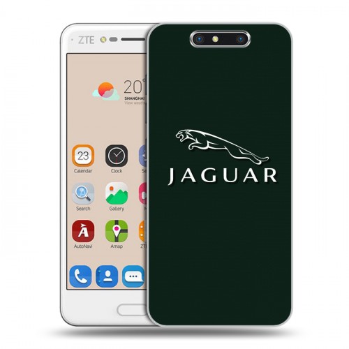 Дизайнерский пластиковый чехол для ZTE Blade V8 Jaguar