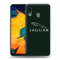 Дизайнерский силиконовый чехол для Samsung Galaxy A30 Jaguar