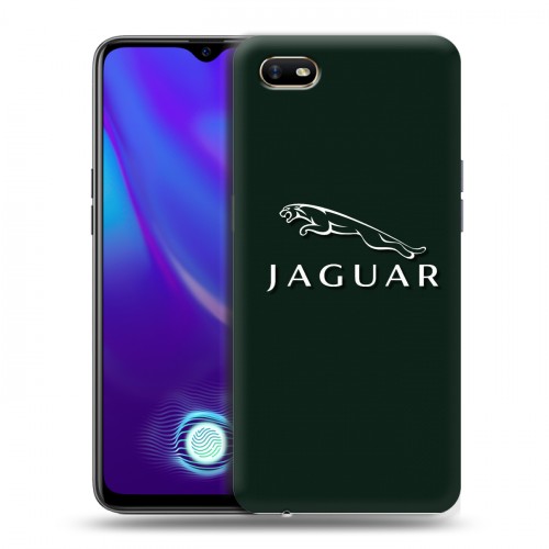 Дизайнерский силиконовый с усиленными углами чехол для OPPO A1k Jaguar