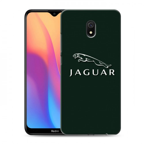 Дизайнерский силиконовый с усиленными углами чехол для Xiaomi RedMi 8A Jaguar