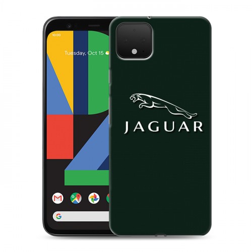 Дизайнерский пластиковый чехол для Google Pixel 4 Jaguar