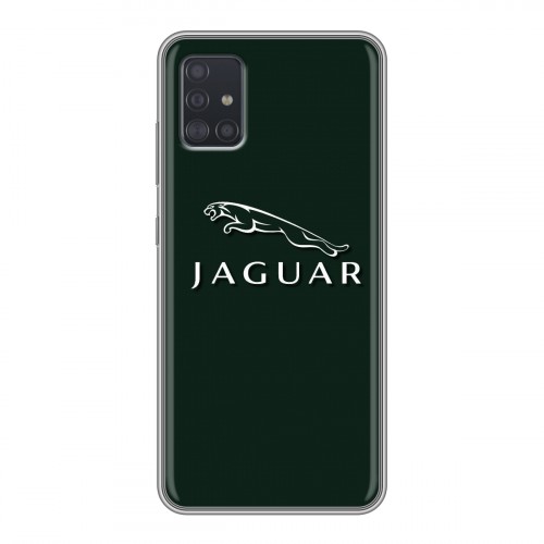 Дизайнерский силиконовый чехол для Samsung Galaxy A51 Jaguar