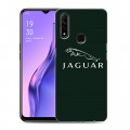 Дизайнерский силиконовый с усиленными углами чехол для OPPO A31 Jaguar