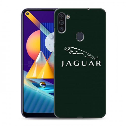 Дизайнерский пластиковый чехол для Samsung Galaxy M11 Jaguar