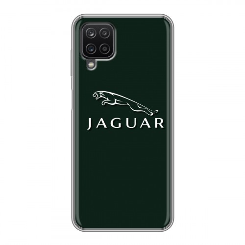 Дизайнерский силиконовый чехол для Samsung Galaxy A12 Jaguar