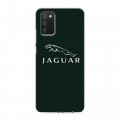 Дизайнерский силиконовый с усиленными углами чехол для Samsung Galaxy A02s Jaguar