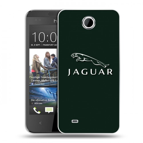 Дизайнерский пластиковый чехол для HTC Desire 300 Jaguar