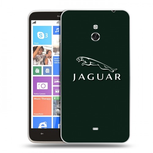 Дизайнерский пластиковый чехол для Nokia Lumia 1320 Jaguar