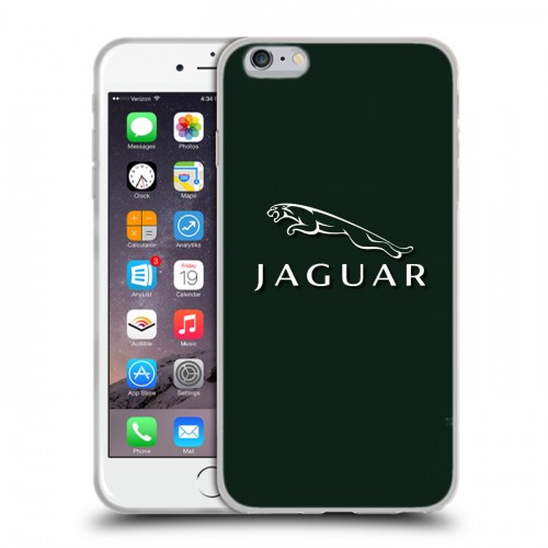 Дизайнерский силиконовый чехол для Iphone 6 Plus/6s Plus Jaguar
