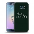 Дизайнерский пластиковый чехол для Samsung Galaxy S6 Edge Jaguar
