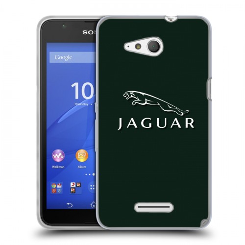 Дизайнерский пластиковый чехол для Sony Xperia E4g Jaguar