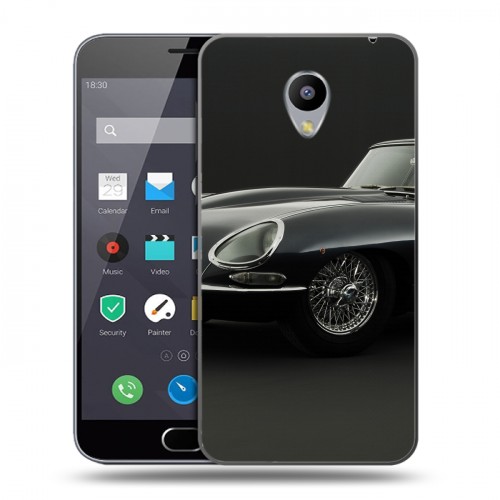 Дизайнерский пластиковый чехол для Meizu M2 Note Jaguar