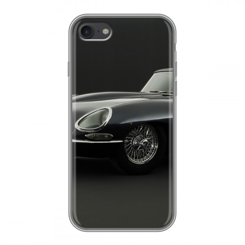 Дизайнерский силиконовый чехол для Iphone 7 Jaguar