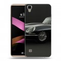 Дизайнерский пластиковый чехол для LG X Style Jaguar