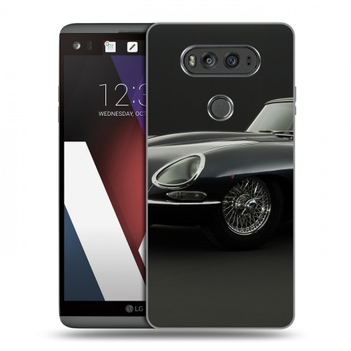 Дизайнерский пластиковый чехол для LG V20 Jaguar