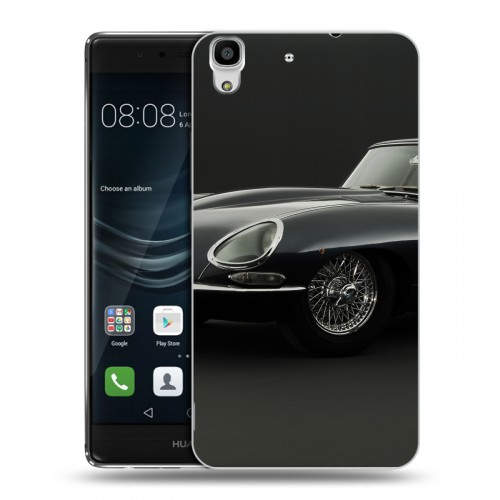 Дизайнерский пластиковый чехол для Huawei Y6II Jaguar