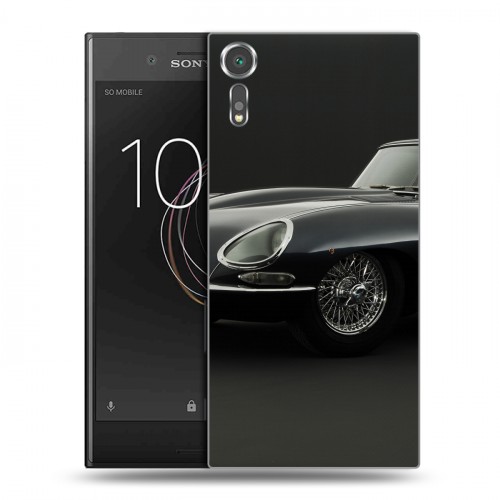 Дизайнерский пластиковый чехол для Sony Xperia XZs Jaguar