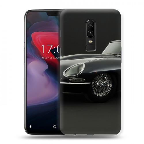 Дизайнерский пластиковый чехол для OnePlus 6 Jaguar