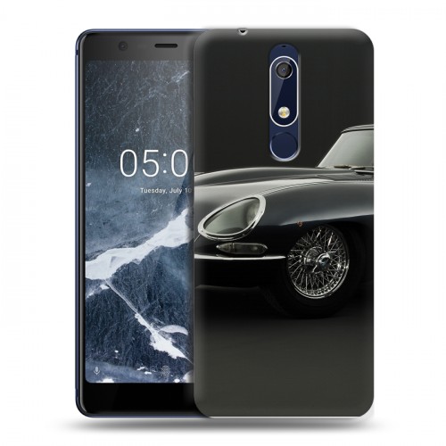 Дизайнерский пластиковый чехол для Nokia 5.1 Jaguar