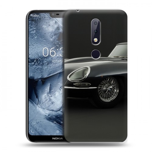 Дизайнерский пластиковый чехол для Nokia 6.1 Plus Jaguar