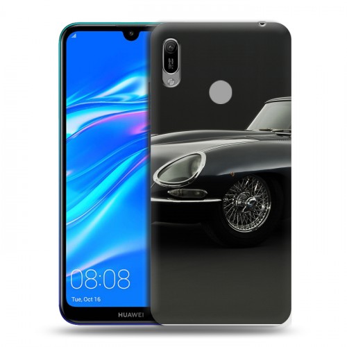 Дизайнерский пластиковый чехол для Huawei Y6 (2019) Jaguar