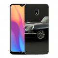 Дизайнерский силиконовый с усиленными углами чехол для Xiaomi RedMi 8A Jaguar