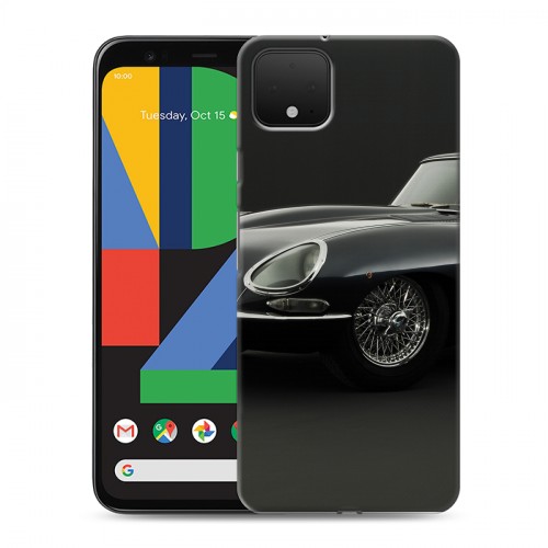 Дизайнерский пластиковый чехол для Google Pixel 4 Jaguar