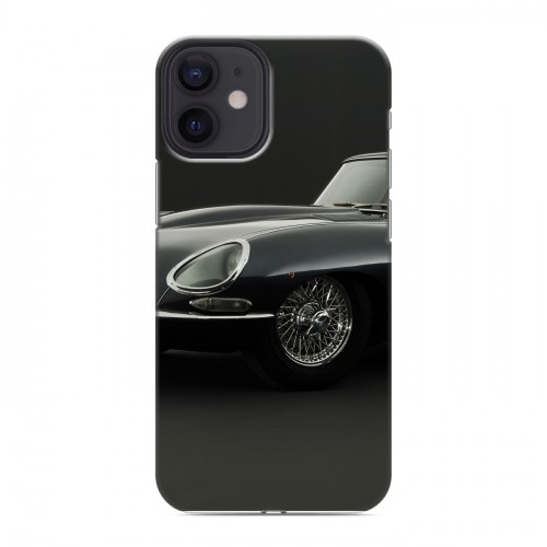 Дизайнерский силиконовый с усиленными углами чехол для Iphone 12 Mini Jaguar