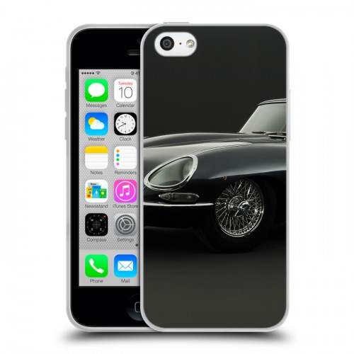 Дизайнерский пластиковый чехол для Iphone 5c Jaguar